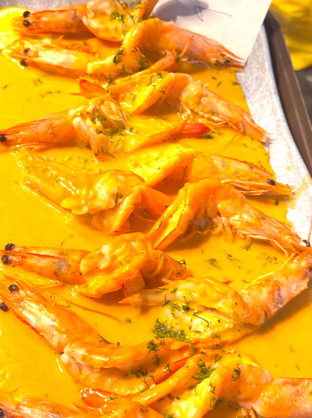 جمبري طازج بالصوص